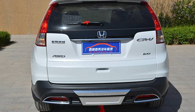 本田CRV后面