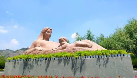 黄河母亲雕像